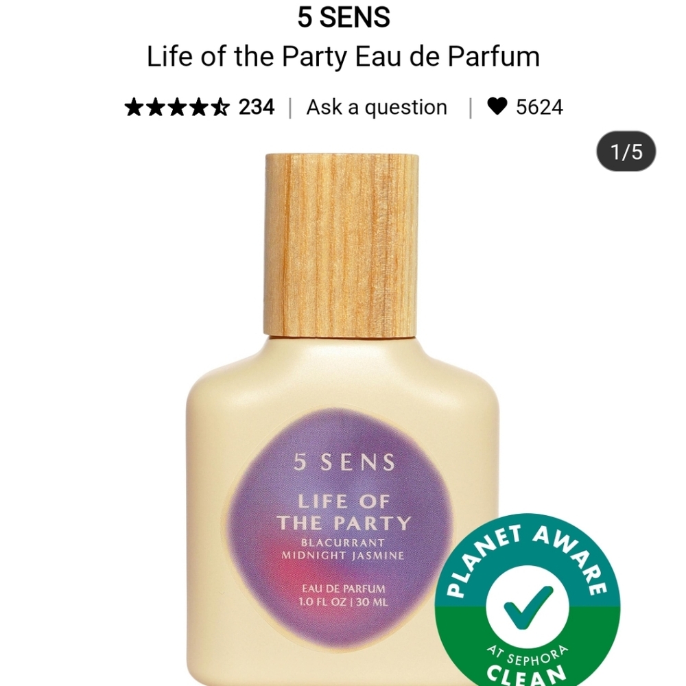5 Sens Perfume